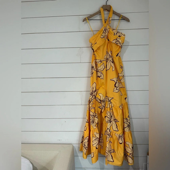 Hutch Floral Halter Maxi Dress - Picture 7 of 16